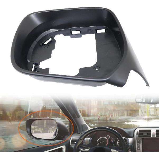 GXARTS Left Side Rearview Door Mirror Cover Housing Compatible with Lexus GX460 2010 2011 2012 2013 2014 2015 2016 2017 2018 2019 2020 2021 2022 2023