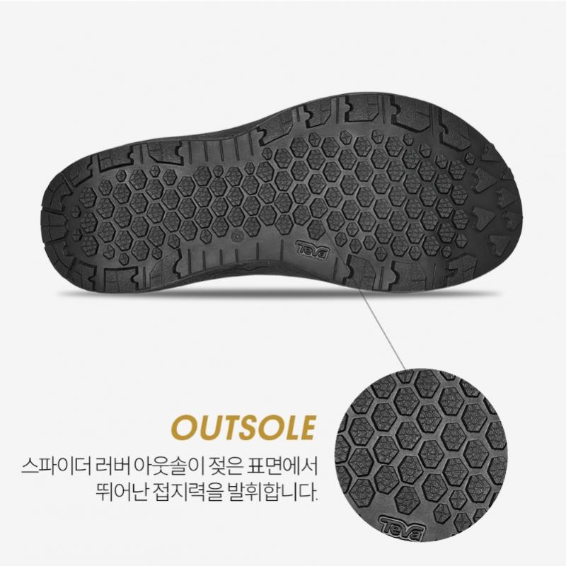 Teva Men S cuShioned Outdoor Water Sandal Stvm2510510 Blk