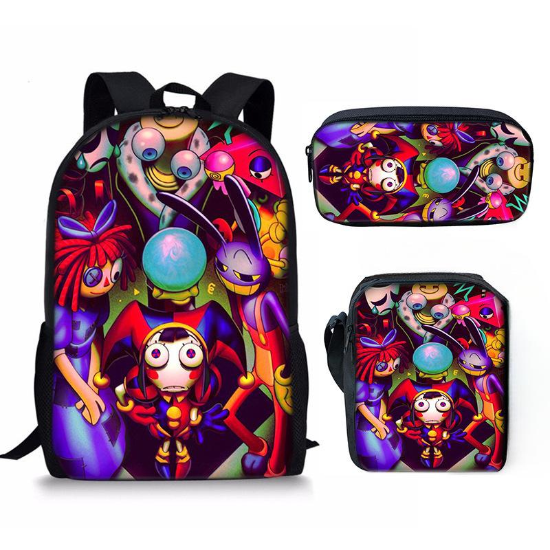 Magic Number Circus Theamazingdigitalcircus Schultasche Ranzen Federmäppchen