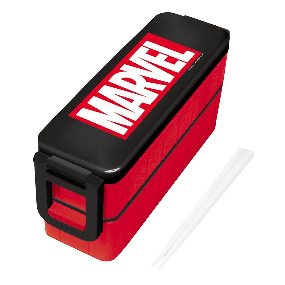 

Kamio Japan Marvel Lunch Box 2 Point Lock Type Slim Type 2 Tiers 04802