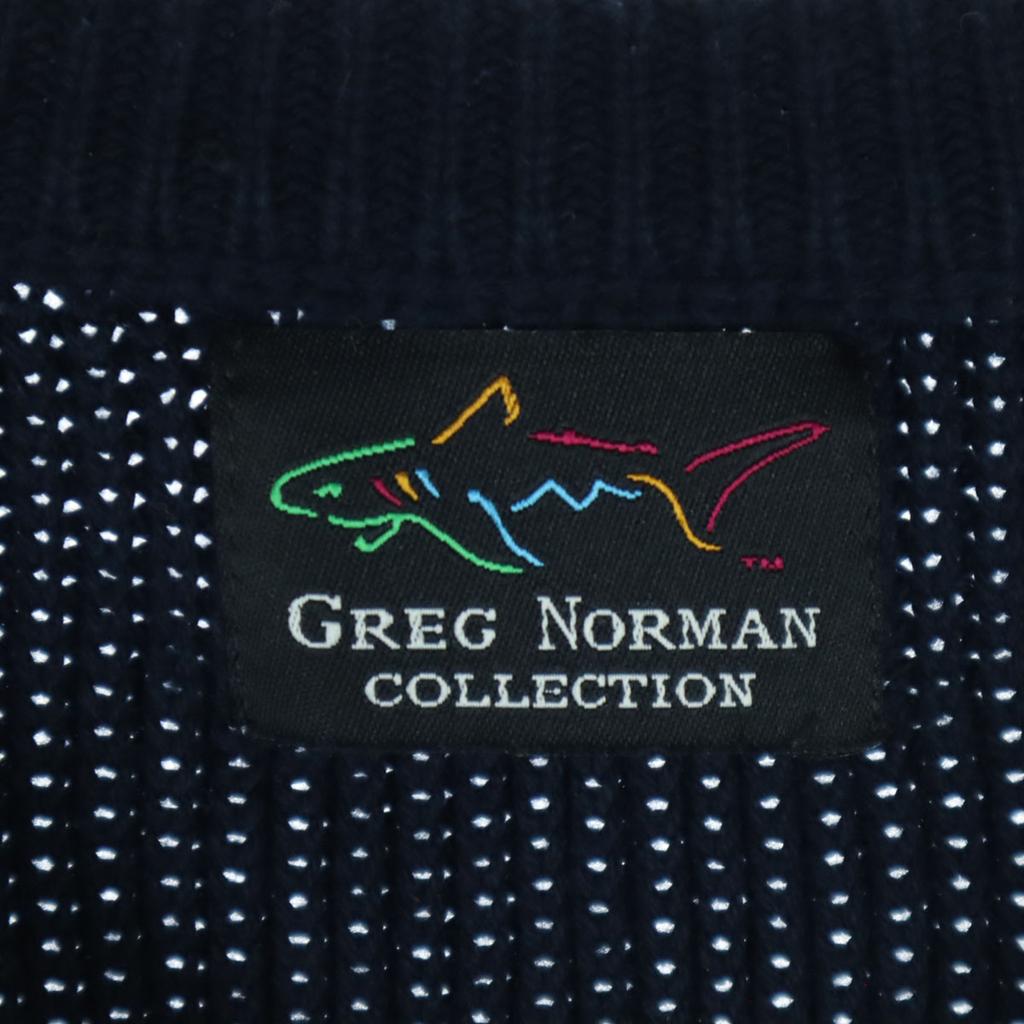 Beauty products GREG NORMAN Long sleeve knit XL Navy Men's Used