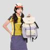 Schoolbag new backpack women's large-capacity leisure outdoor travel bag custom college student contrasting color flip bag