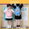 Cute Fashionable And Oxford Cloth Childrens Backpack For Spring Use Season