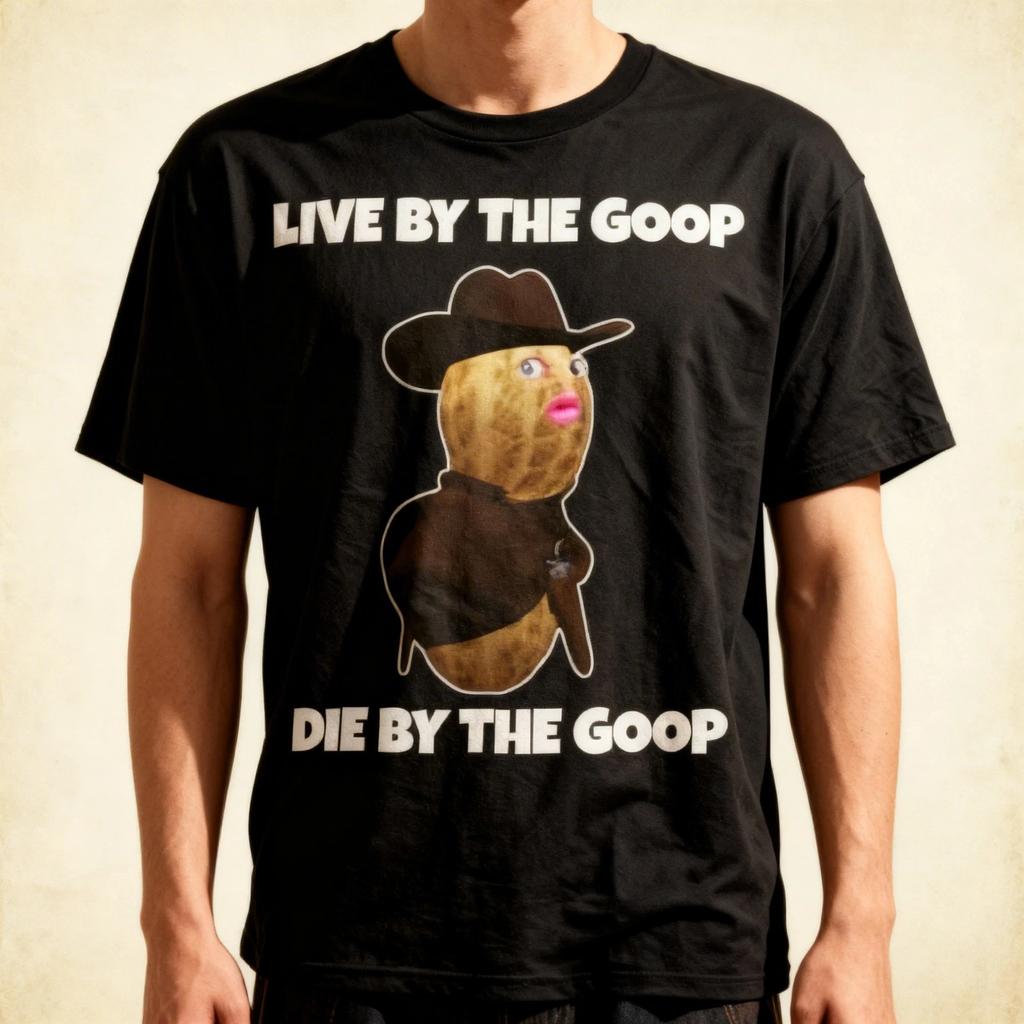La Camiseta Goop Goop Tees Bungulator de Cacahuete Quemado