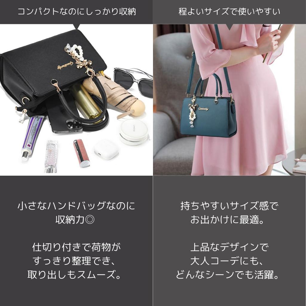 [ARTIKEL TEILEN] Damen Handtasche, Perfekt für den täglichen Gebrauch, 2-Wege Schulter-Crossbody-Tasche, Niedlich und Stilvoll, PU-Leder (Rosa)