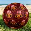 Manchester United F.C Print Size 5 Soccer Ball, PU Wear Resistant Football for Match Training and Daily Practice, Birthday Gift for Soccer Fans