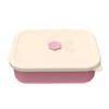 Portable Silicone Lunch Box, Food Storage Box, Portable Fruit Box, Microwaveable Food Container, No Deformation