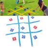 Toss Game with Bn Bags Fun Crtive Portable Toss Bn Bag Across Game for Outdoor Yard Bch Party
