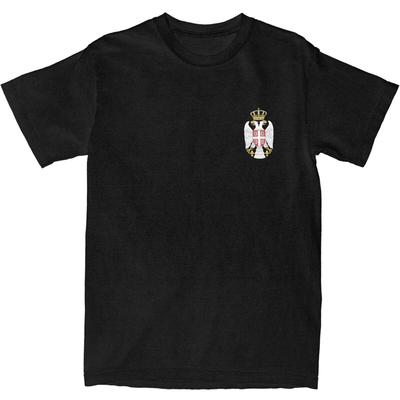 Haikyu T-Shirt Serbian Flag Symbol 100% Cotton T Shirts Fashion Tshirt for Man Summer Y2K Basic Casual Short Sleeve Tees