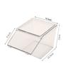 Stackable Tea-Bag Holder Organizer Clear Dust-proof Capsule Coffee Organizer Large Capacity With Cover Snack Storage Box