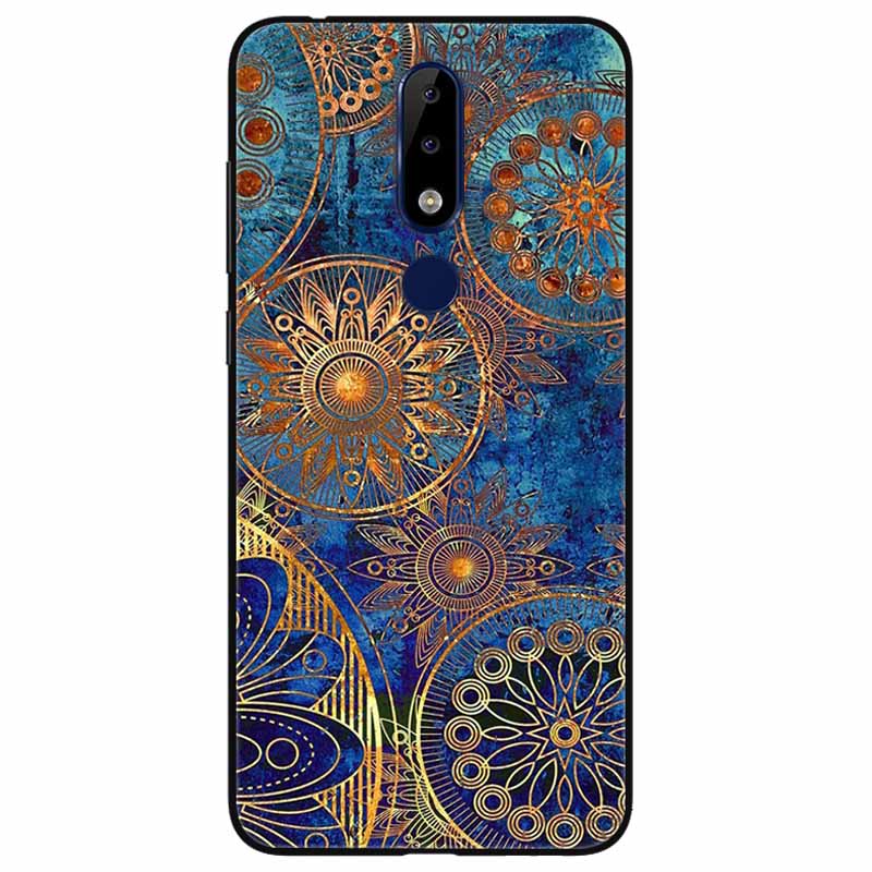 For Nokia 5.1 Plus Case Soft Silicone Cartoon Fashion TPU Phone Cases for Nokia X5 Cover 5.1Plus Cute for NokiaX5 Protective