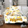Custom Name excavator Theme Printed Blanket - Perfect for Couch, Bed, Travel & Outdoor Use | Machine Washable, Cozy & Durable.