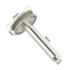 Rounded Edge Grinding Wheel for Jade Carving and For Glass Polishing Compatible with Electric Drill At 3600 RPM