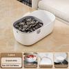 1 Pcs Double Layer Drain Basket Snacks Dried Fruit Box Thickened Household Fruit Plate Kitchen Drain Tray