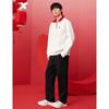 Xtep Men's Knit Casual Straight-Leg Sports Pants