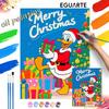 Oil Painting Painting Art Kit Donald Duck Merry Christmas Handmade Painting Diy Home Decoration