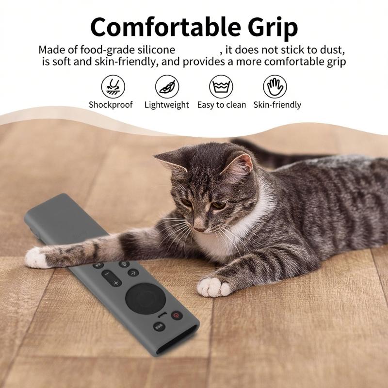 Premium Silicone Remote Control Cover Perfectly For HTR-70 With Anti Slip Texture And Durability Protections