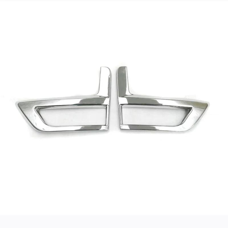 For Nissan X-Trail X Trail T32 Rogue  2017 -  ABS carbonfiber front Rear Fog Light Lamp cover Foglight Decoration Cover Trim