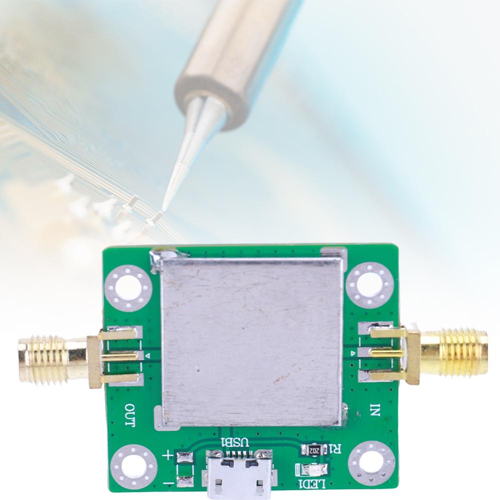 50M-6GHz Low Noise Amplifier with USB Power Supply Port and SMA Cable Gain 20DB RF Amplifier LNA Low Noise Amp