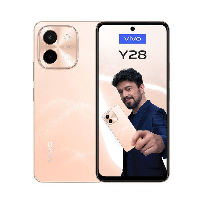 Vivo Y28 Smartphone Arancione 256GB 8GB RAM Doppia SIM 50MP 6.68" Android 14