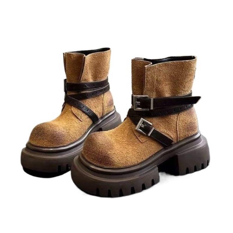 Fashion Ankle Boots Women Platform Chunky Shoes Winter New Sport Shoes Fashion 2025 Trend Woman Sneakers Walking Botas Mujer Zapatos