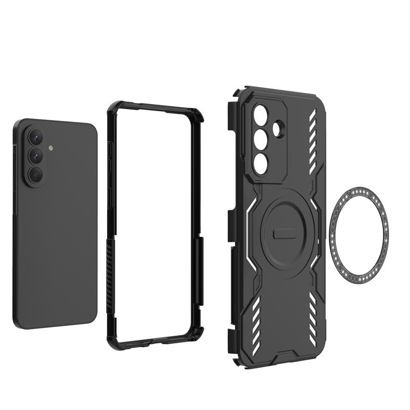 Carcasă pentru Samsung Galaxy A57 Carcasă pentru Samsung A57 Anti-șoc Armură Adsorbție Magnetică Încărcare Wireless Capac Spate pentru Carcasă Samsung A57