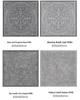 600x600 Chinese Antique Courtyard Anti-Slip Floor Tiles for B&B and Restaurant