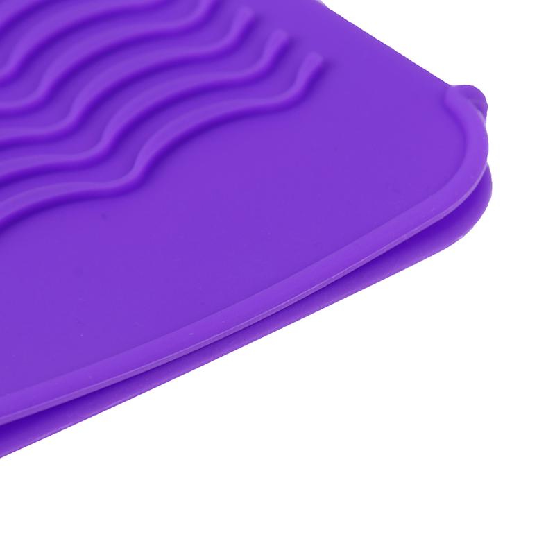 Covoraș pentru îndreptat părul, din silicon, rezistent la căldură