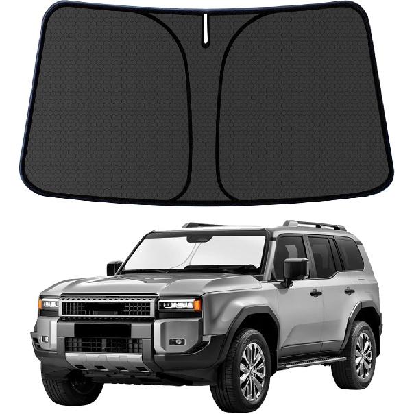 Ized Windshield Sun Shade for Toyota RAV4 -2024 2025 RAV-4 LE XLE Premium Blocks UV Rays Accessories,1:1 Tailored Foldable Thickened Front Window