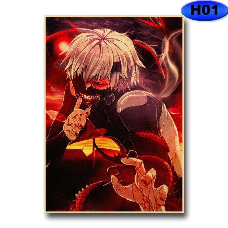 

Токио вурдалак плакаты ретро декор комнаты эстетическое украшение дома аксессуары аниме постер для настенных картин интерьерная роспись подарки 30x21cm