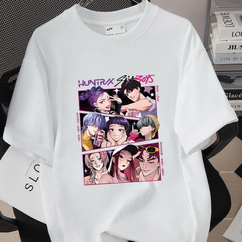 Monster Hunt Men's Women's High Quality Short Sleeved Adult Loose Cotton Printed T-shirt