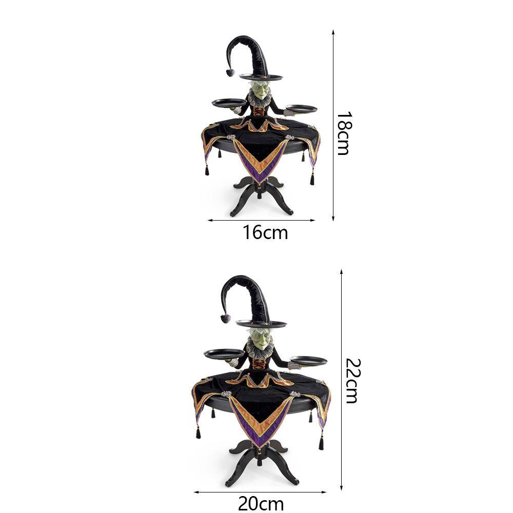 Dessert Plate Gifts Ornaments Home Decoration Stroage Rack Tabletop Server Witch Display Stand