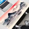 Podložka pod myš Styl inkoustové malby Herní Broskvový květ Velká XXL Klávesnice Stůl Podložka pod myš Koberec Gumová Herní Notebook Podložka pod myš