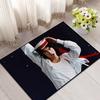 Sänger C-Conan Gray Wishbone kleiner Teppich Teppich Teppich Heimdekoration Schlafzimmermatte Flur Balkonteppich Eingang Fußmatte Dekoration