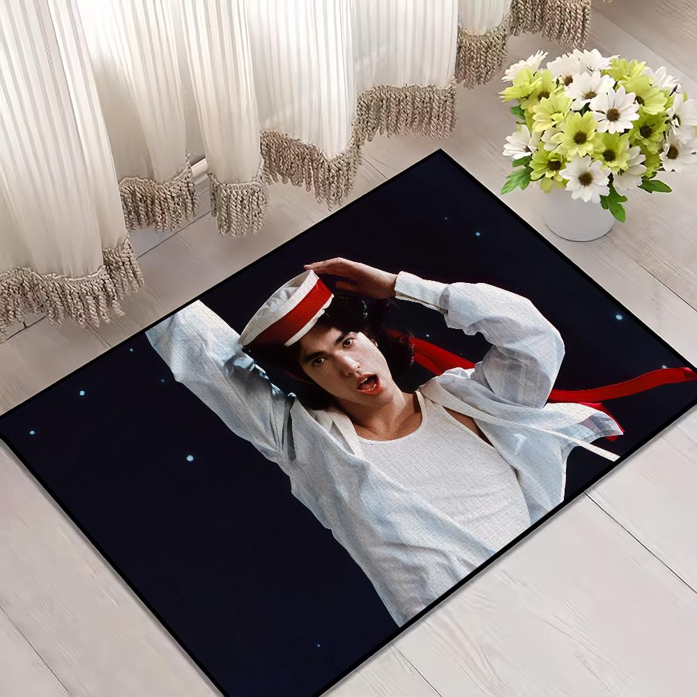 Sänger C-Conan Gray Wishbone kleiner Teppich Teppich Teppich Heimdekoration Schlafzimmermatte Flur Balkonteppich Eingang Fußmatte Dekoration