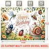 Party Backdrop Happy Birthday Birthday Photo Booth Background Wall Decor