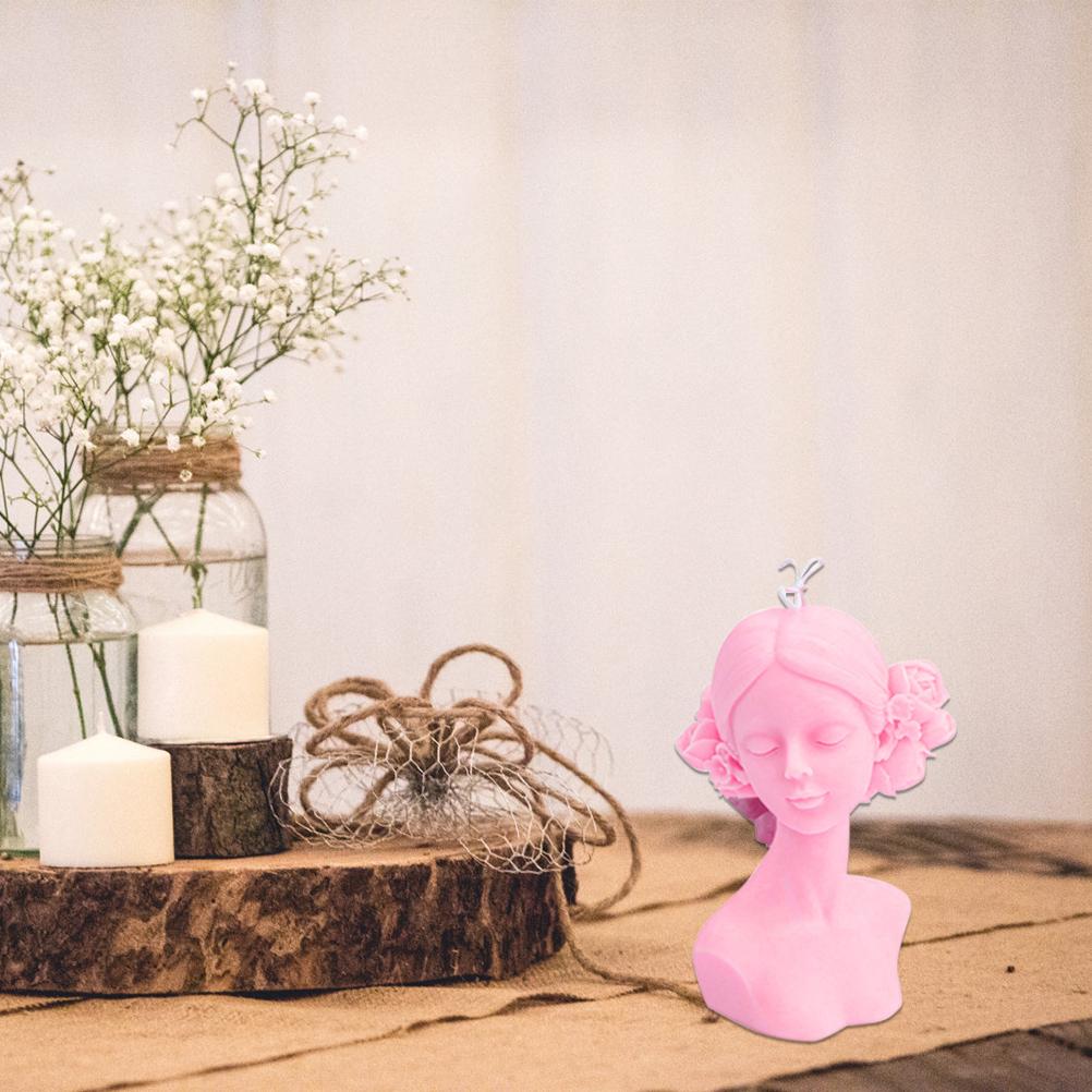 DIY Silicone Candle Mold 3D Silicone Casting Candle Mould Candle Making Mould Lady Body Shape