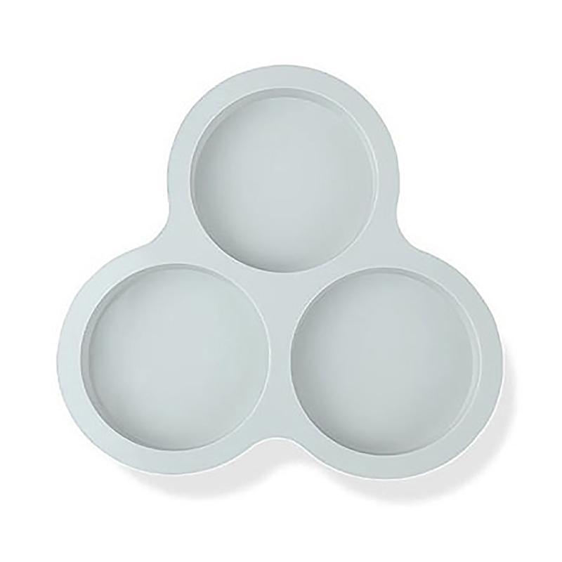 

1 шт., силиконовые антипригарные формы для кексов для фритюрницы, противни для выпечки кексов на завтрак, сэндвичи с яйцом, форма для блинов для фритюрницы серый