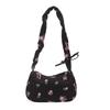 Underarm bag Women's bag Small floral messenger bag New niche versatile messenger bag Folded shoulder bag