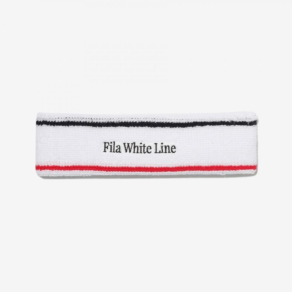 

Повязка на голову Fila Tennis Stripe Fs3bdg1203x Whi WHITE/000