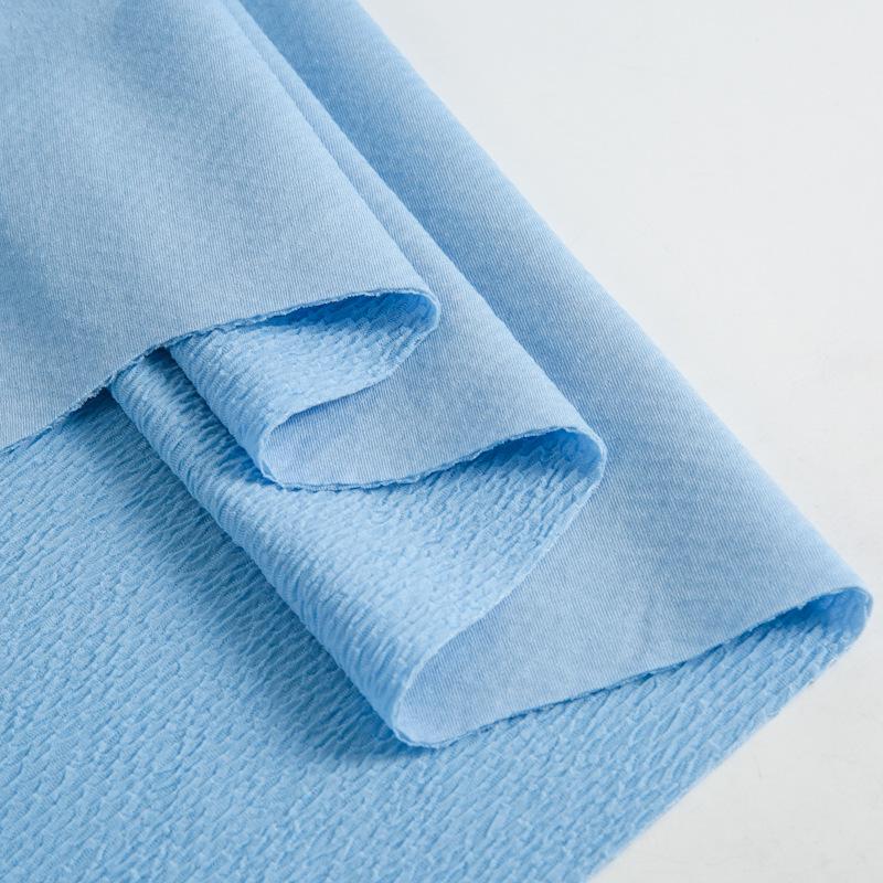 Wrinkled Wave Pattern Stretch Fabric - Tripe Knitted, 280g, Small Mountain Peak Design