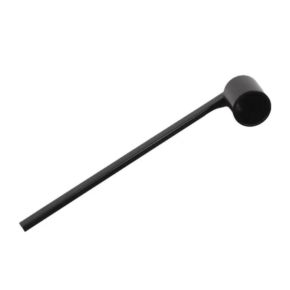 Long Handle Metal Candle Snuffer Multi Color Candle Extinguisher Bell-Shape Wick Cover  Home Decor