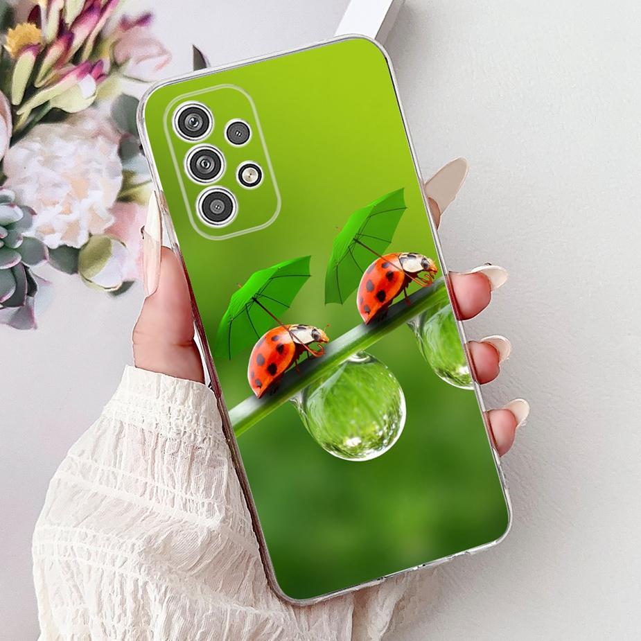 For Samsung Galaxy A52 A52s A72 5G Case Cute Painted Cover Soft Silicone Phone Cases For Samsung A52 A 52 s Galaxy A72 5G Fundas