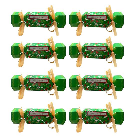 8 Pcs Candy Christmas Money Pull Pouch DIY Surprise Pull Out Money Gift Holder for Kids Adults Christmas Party Money Box for Cash Pull