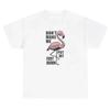 Don't Make Me Put My Foot Down Flamingo T Shirt Funny Angry Animal Meme Vintage Washed Streetwear Versatile