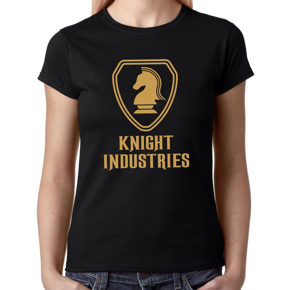 

Knight Industries Rider Michael David Hasselhoff Kitt Foundation Women s T-Shirt 2XL
