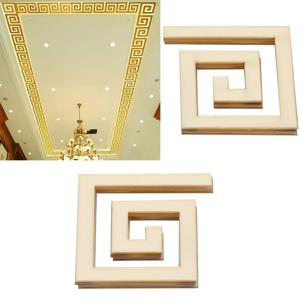 10Pcs 3D Acrylic Wall Decor 5x5CM Wall Decal Self Adhesive Home Wall Decor  Room Decor