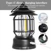 Battery Powered Solar Camping Lantern USB Rechargeable Solar LED Tent Light  Tent