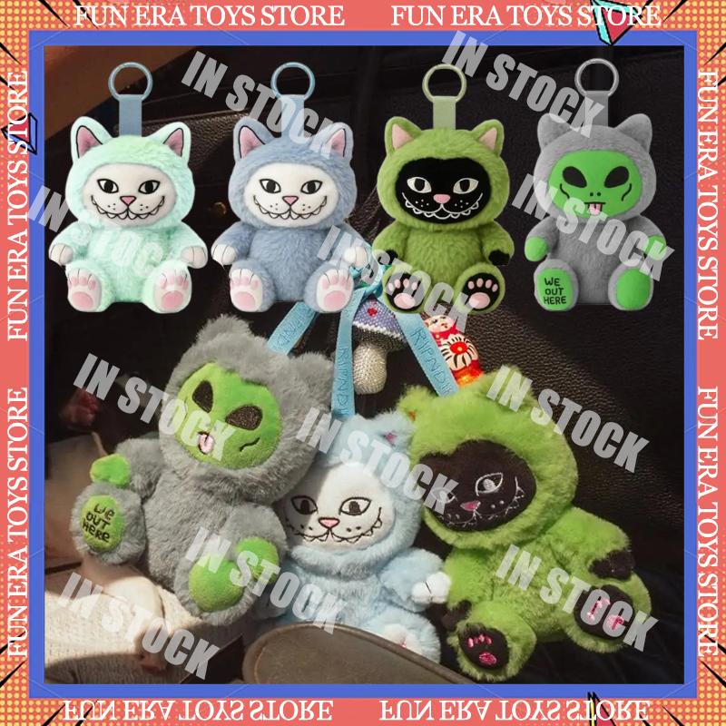 High Quality Ropndip Plush Nermbooboo and Friends Cat Sitting Pendant Country Version Blind Box Bag Hanging Trend Toy In Stock