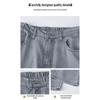 PLAYBOY Men's Loose Straight-Leg Denim Pants